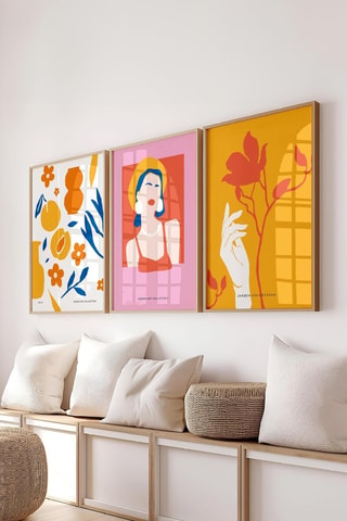 3 quadros - 50 x 70 cm