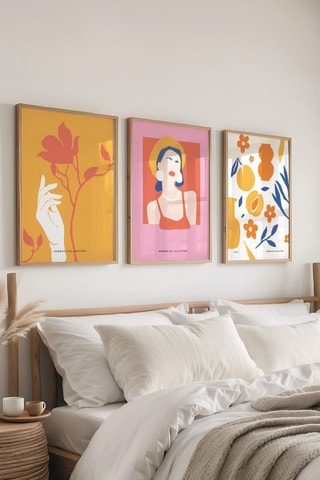 3 quadros - 50 x 70 cm