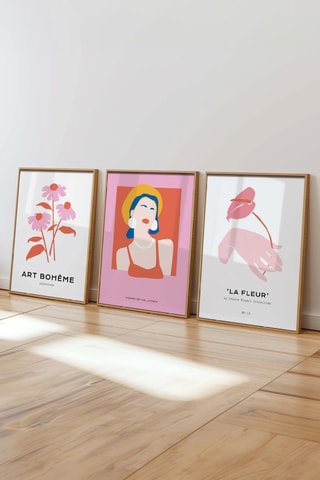 3 quadros - 50 x 70 cm