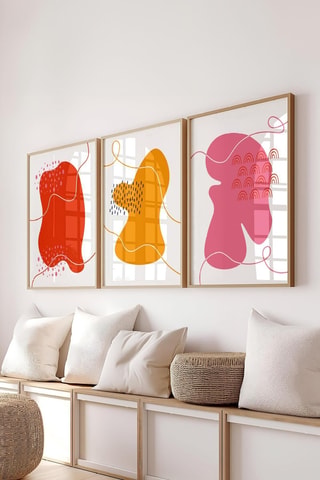 3 tableaux - 50 x 70 cm