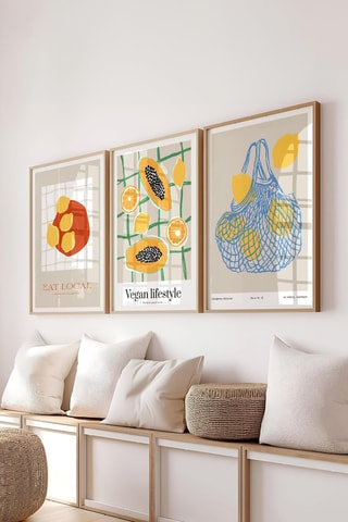 3 tableaux - 50 x 70 cm