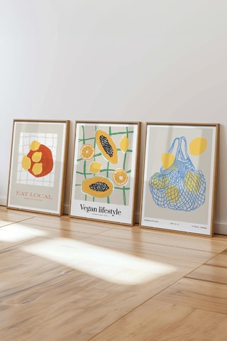 3 tableaux - 50 x 70 cm
