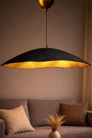 Suspension - Noir et doré - 40 W