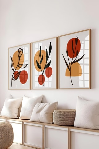 3 tableaux - 50 x 70 cm