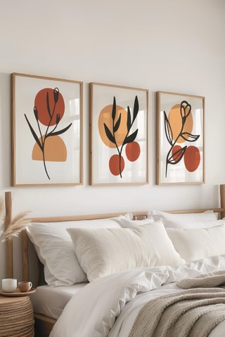 3 tableaux - 50 x 70 cm