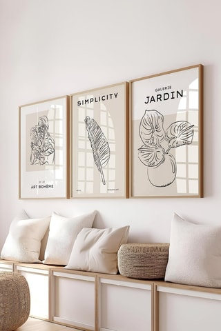 3 tableaux - 50 x 70 cm