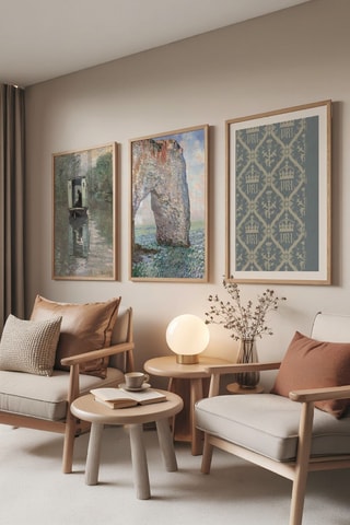 3 tableaux - 50 x 70 cm