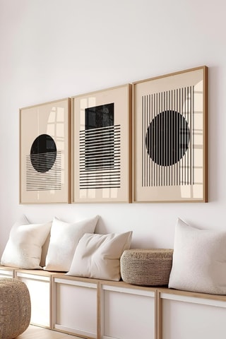 3 tableaux - 50 x 70 cm