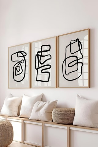 3 tableaux - 50 x 70 cm