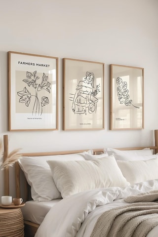 3 tableaux - 50 x 70 cm