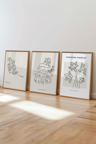 3 tableaux - 50 x 70 cm