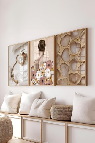 3 tableaux - 50 x 70 cm
