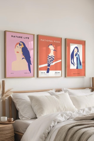 3 quadros - 50 x 70 cm