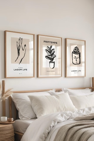 3 tableaux - 50 x 70 cm
