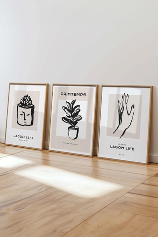 3 tableaux - 50 x 70 cm