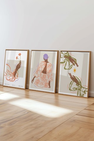 3 tableaux - 50 x 70 cm