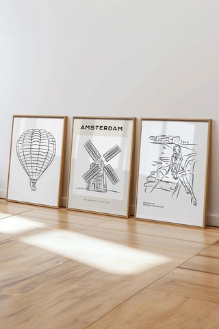 3 tableaux - 50 x 70 cm
