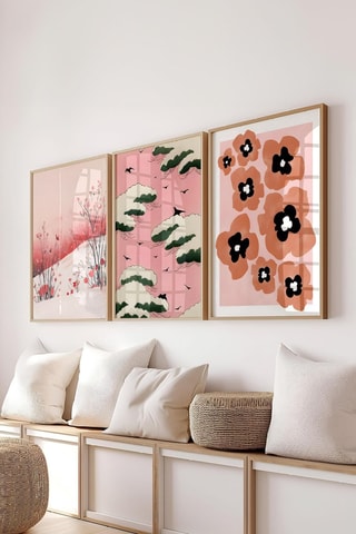 3 quadros - 50 x 70 cm