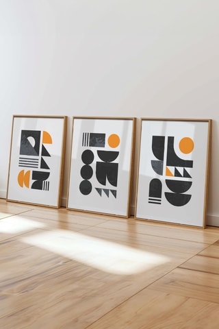 3 tableaux - 50 x 70 cm