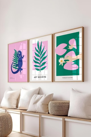 3 quadros - 50 x 70 cm