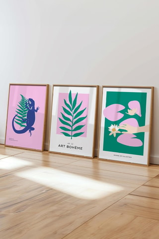 3 quadros - 50 x 70 cm