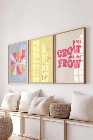 3 tableaux - 50 x 70 cm