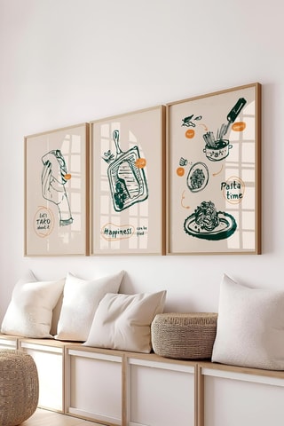 3 tableaux - 50 x 70 cm