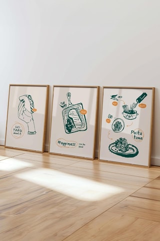 3 tableaux - 50 x 70 cm