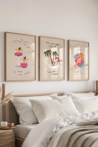 3 tableaux - 50 x 70 cm