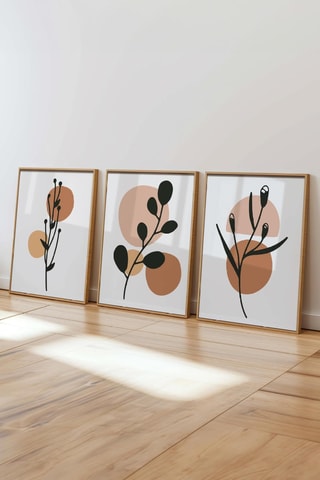 3 tableaux - 50 x 70 cm