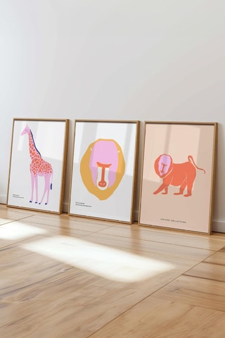 3 quadros - 50 x 70 cm