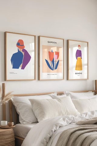 3 quadros - 50 x 70 cm