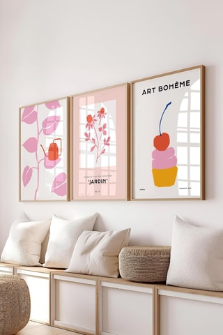 3 quadros - 50 x 70 cm