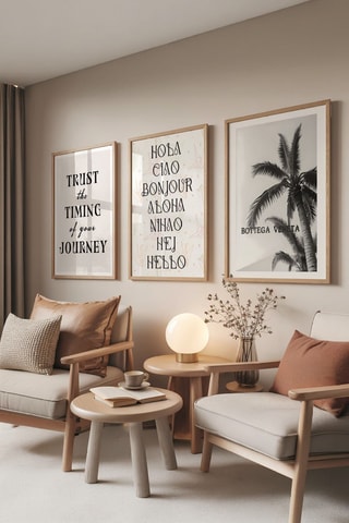 3 tableaux - 50 x 70 cm
