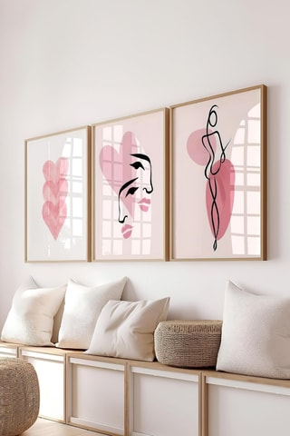 3 tableaux - 50 x 70 cm