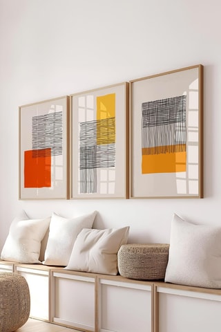 3 tableaux - 50 x 70 cm
