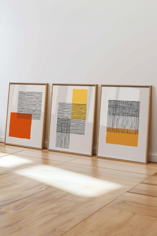 3 tableaux - 50 x 70 cm
