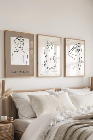 3 tableaux - 50 x 70 cm
