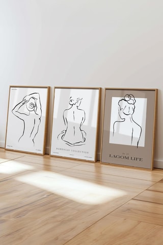 3 tableaux - 50 x 70 cm