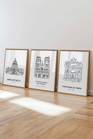 3 tableaux - 50 x 70 cm