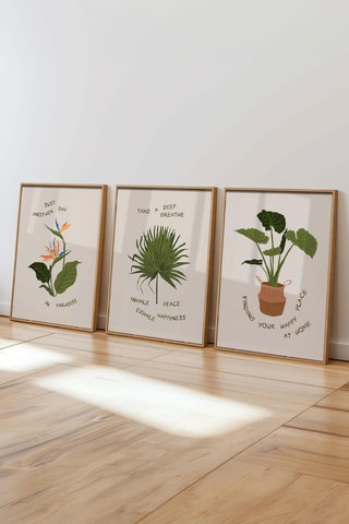 3 tableaux - 50 x 70 cm