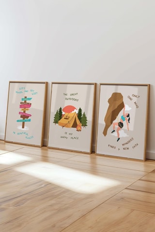 3 tableaux - 50 x 70 cm
