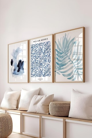 3 tableaux « Willow Bough » William Morris - 50 x 70 cm