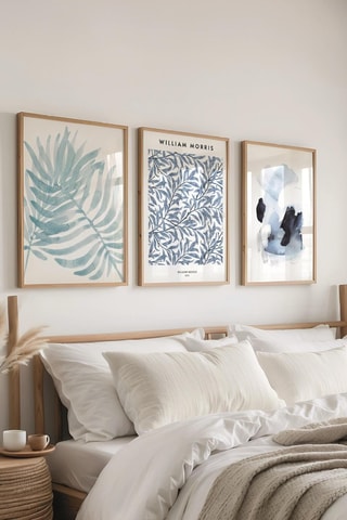 3 tableaux « Willow Bough » William Morris - 50 x 70 cm