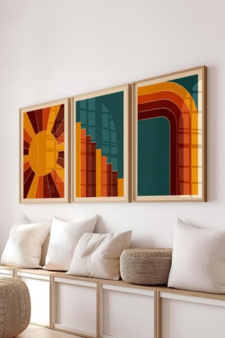 3 tableaux - 50 x 70 cm