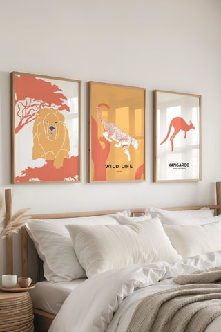 3 quadros - 50 x 70 cm