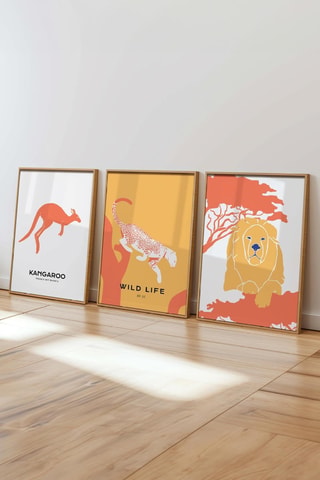 3 quadros - 50 x 70 cm