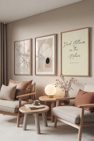 3 tableaux - 50 x 70 cm
