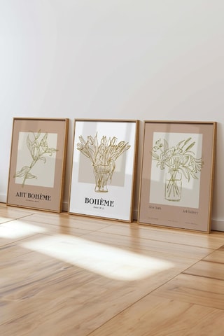 3 tableaux - 50 x 70 cm