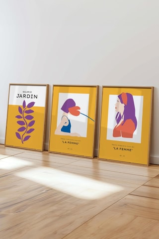 3 quadros - 50 x 70 cm